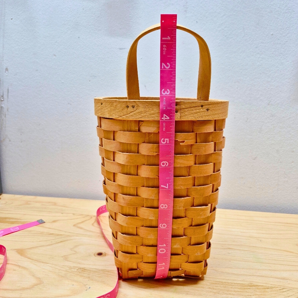 Vintage Taskets Renaissance Woven Hanging Basket - Picture 8 of 8